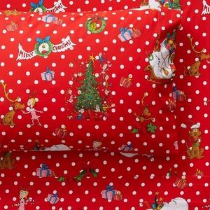 Dr. Seuss's The Grinch™ Festive Percale Sheet Set